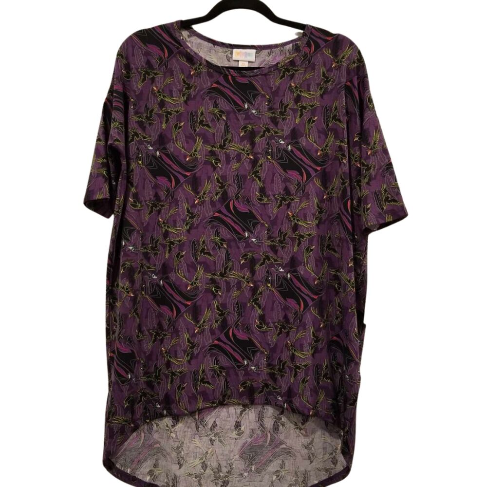 Disney LuLaRoe Maleficent XS Irma Top